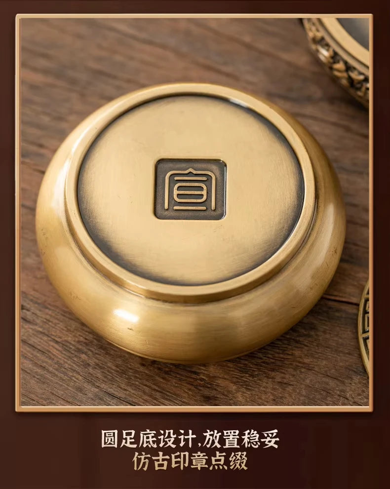 Retro Creative Aromatherapy Burner Three-Legged Small Incense Burner Base Home Decorative Indoor/tea Room/soothing Purifying