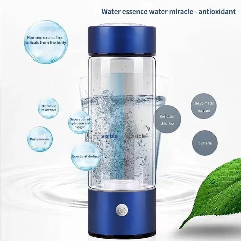 Hydrogen Rich Water Generator Electric Bottle