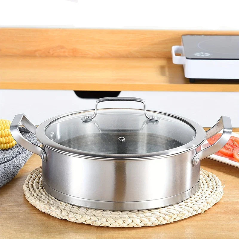 16/20/24 cm Stainless Steel Pot