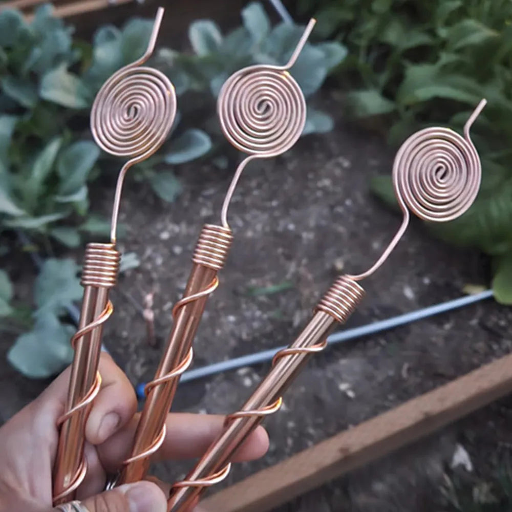 Electroculture Copper Plant Stakes