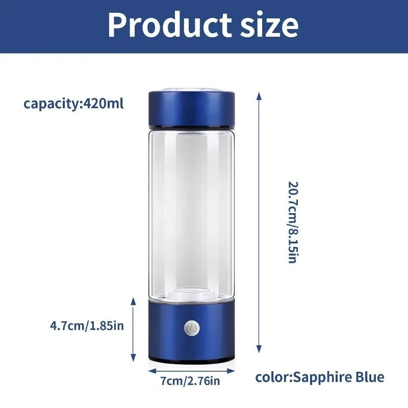 Hydrogen Rich Water Generator Electric Bottle