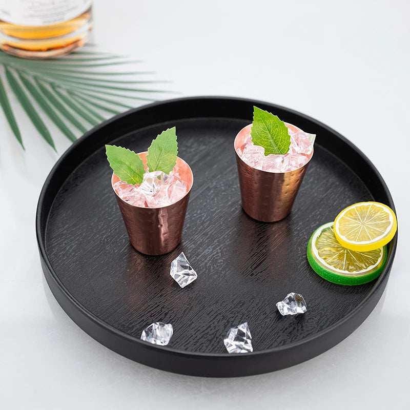 4Pcs New 100% Copper Cups Pure Solid