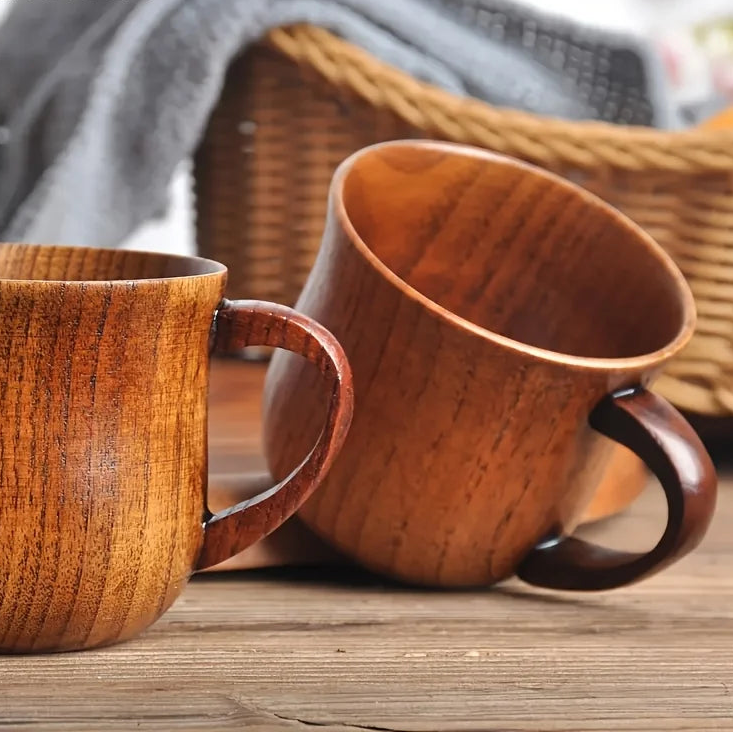 Wooden Coffee Mugs